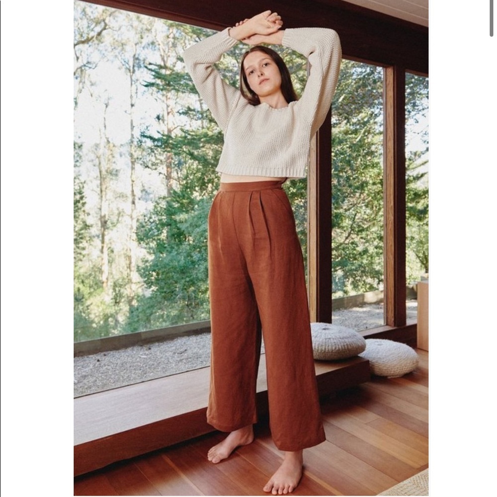 First Rite pleated culotte
